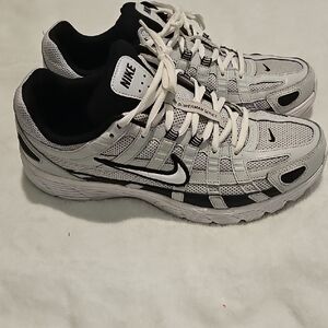 Nike P-6000 Pure Platinum And Black Shoe Men 12